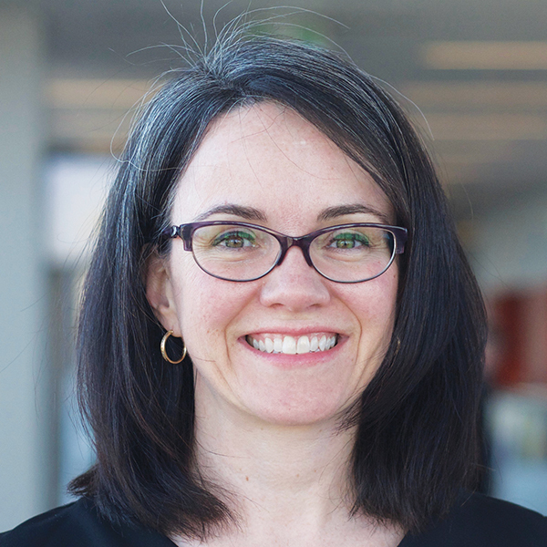 Cindy O'Driscoll professional headshot, smiling to camera