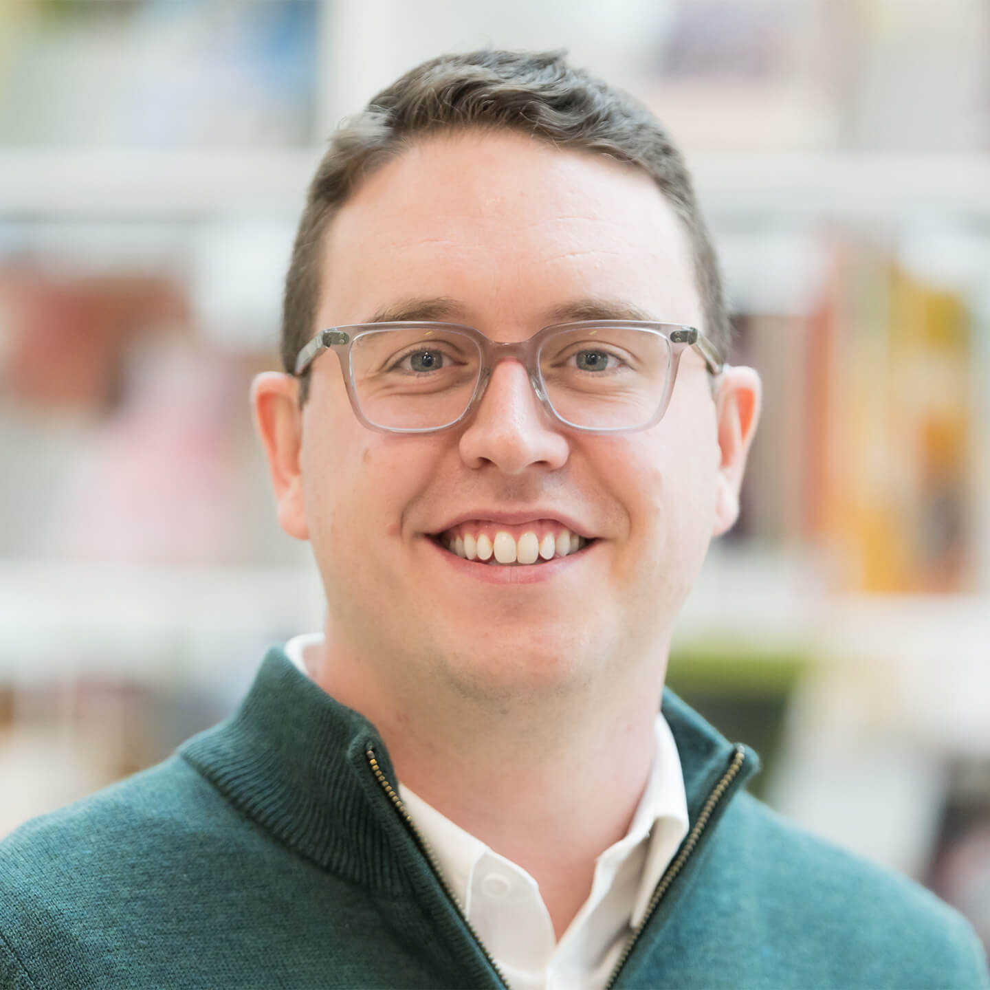 Killian McParland professional headshot, smiling to camera